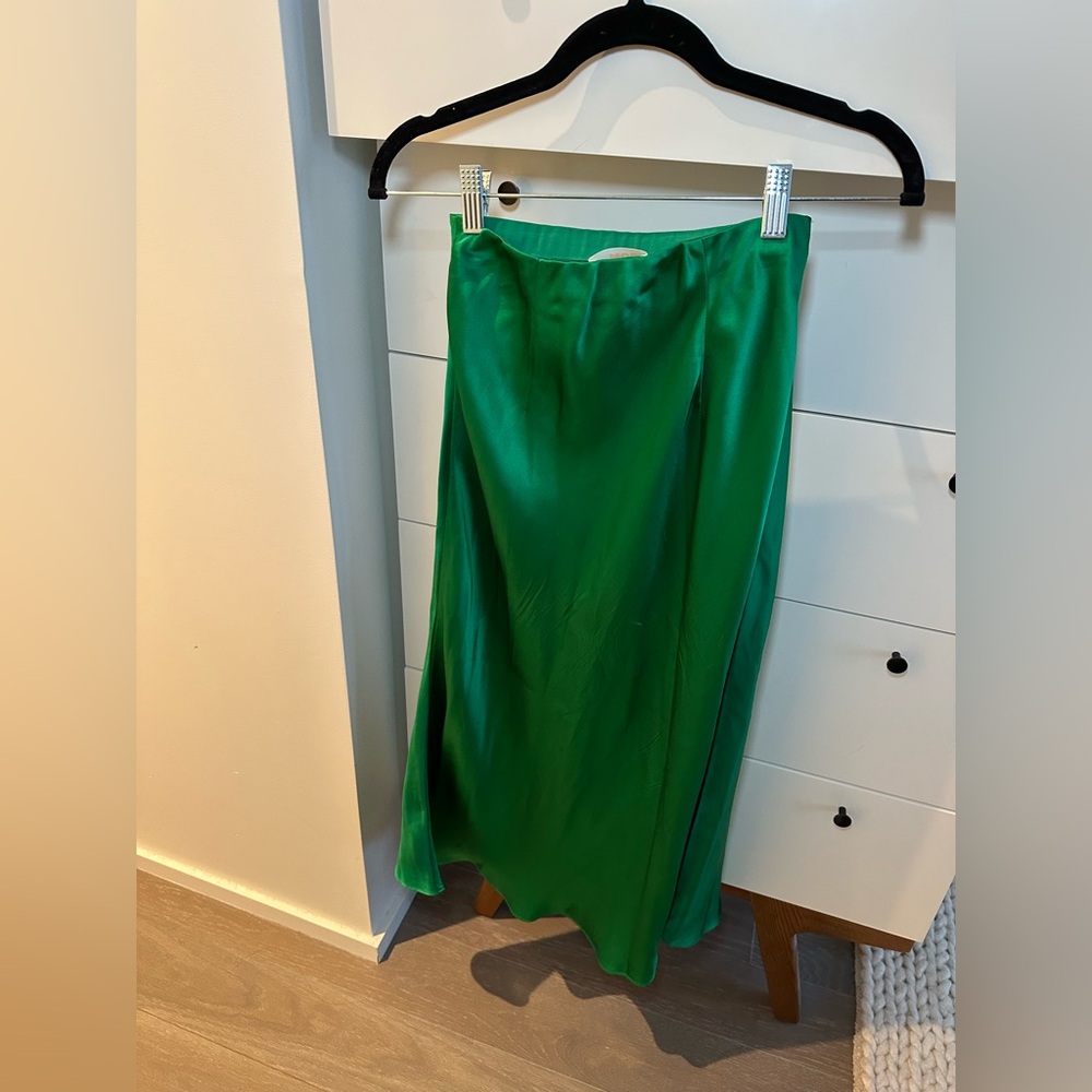 Elegant Green Skirt